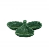 Bordallo Pinheiro Cabbage Olive Dish Green
