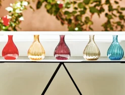 Vista Alegre Color Drop Small Bud Vase, Multiple Colors