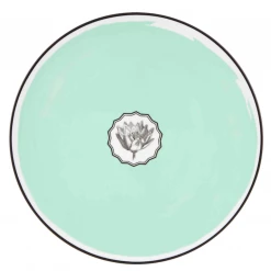 Vista Alegre Herbariae Charger Plate Green Live