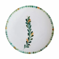 Maison Margaux Toscana Green Dinner Plate Live