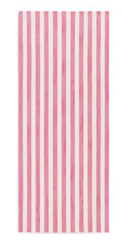 Summerill Live Stripe Linen Tablecloth, Rose Pink