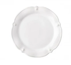 Juliska Live Berry & Thread Whitewash Flared Dessert/Salad Plate