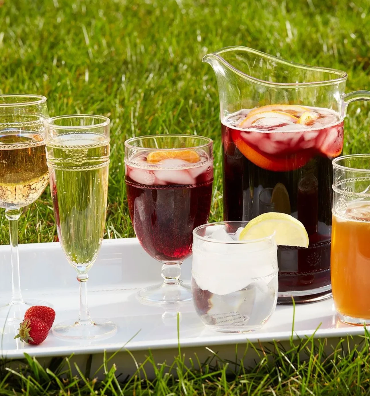 Juliska Isabella Acrylic Tumbler 2 Juliska Isabella Acrylic Tumbler