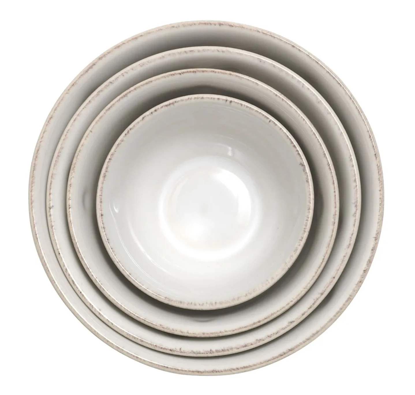 Juliska Berry & Thread Whitewash Nesting Prep Bowl Set/4 2 Juliska Berry & Thread Whitewash Nesting Prep Bowl Set/4