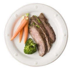 Juliska Berry & Thread Whitewash Dinner Plate Live