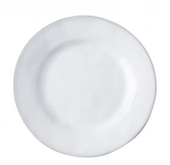 Juliska Quotidien White Truffle Side/Cocktail Plate Live