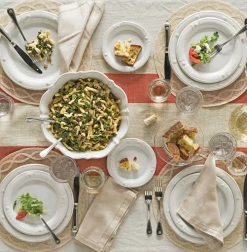 Juliska Live Berry & Thread Whitewash 12" Oval Serving Bowl