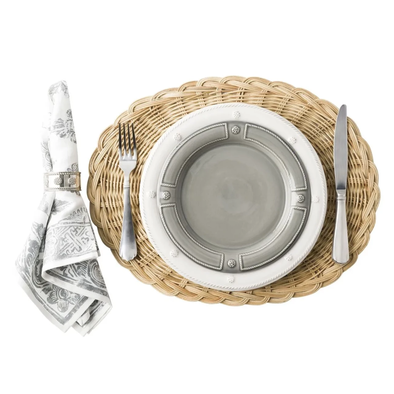 Juliska Berry & Thread Metal Napkin Ring 4 Juliska Berry & Thread Metal Napkin Ring