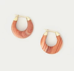 Loeffler Randall Dorthea Rose Stone Hoop Wear