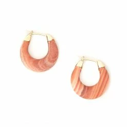 Loeffler Randall Dorthea Rose Stone Hoop Wear