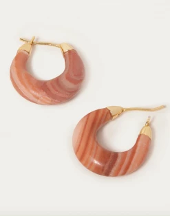 Loeffler Randall Dorthea Rose Stone Hoop Wear