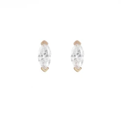Ariel Gordon Jewelry Diamond Marquise Wink Studs