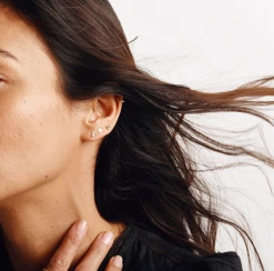 Ariel Gordon Jewelry Diamond Marquise Wink Studs