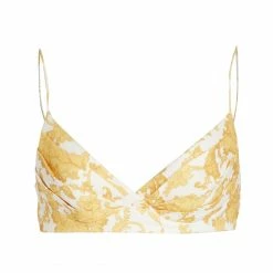 Zimmermann SALE Postcard Bustier, Yellow Tonal Floral