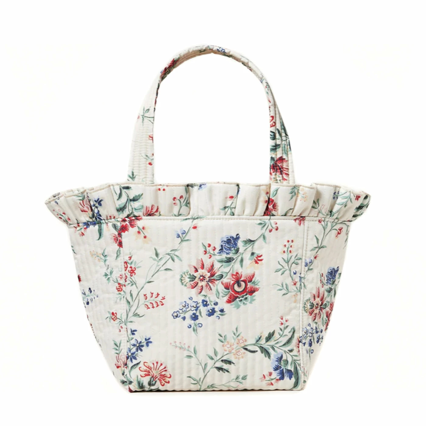 Loeffler Randall Wear Claire Tote, Cream Vine Floral 1 Loeffler Randall Wear Claire Tote, Cream Vine Floral