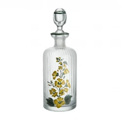 Cabana Live Murano Hand-Painted Oil Bottle, Yellow