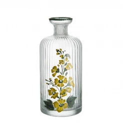 Cabana Live Murano Hand-Painted Oil Bottle, Yellow