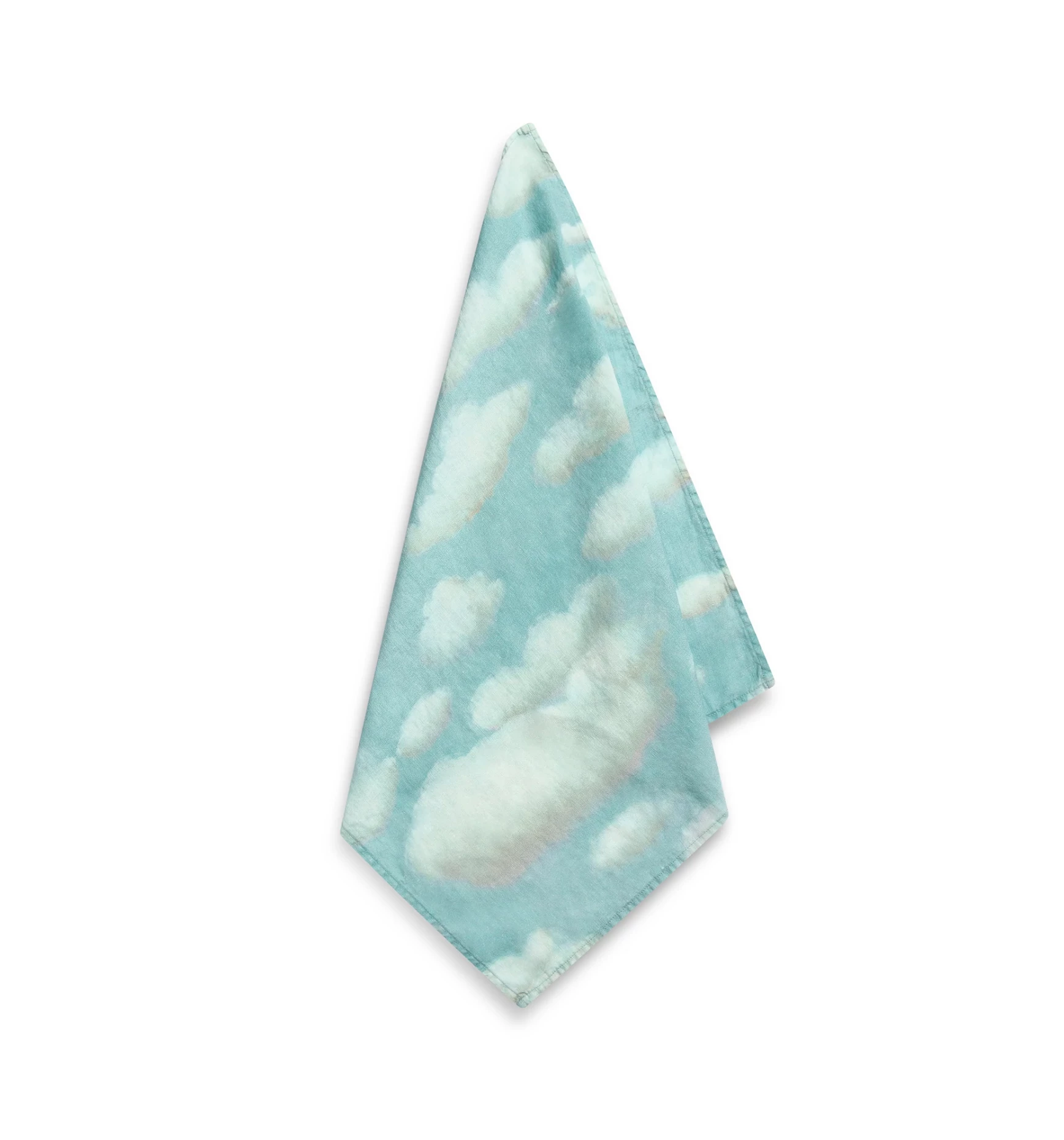 Summerill Nuages Cloud Linen Napkin, Sky Blue 1 Summerill Nuages Cloud Linen Napkin, Sky Blue