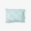 Lewis Toddler Pillowcase - Seaweed | Bay Blue
