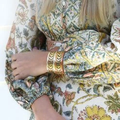 ASHA ACCESSORIES Skinny Cala Cuff - Ivory