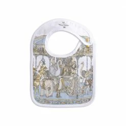 Atelier Choux Small Bib Carousel Blue