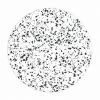Tisch New York Live Splatter Placemat, Black