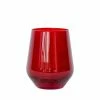 Estelle Colored Glass Stemless Wineglass (Set Of 2), Red Live
