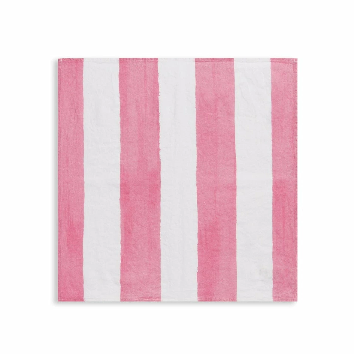 Summerill Stripe Linen Napkins, Pink Live 2 Summerill Stripe Linen Napkins, Pink Live