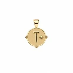 Jane Win JW Letter Coin Pendant Wear 47 Jane Win JW Letter Coin Pendant Wear