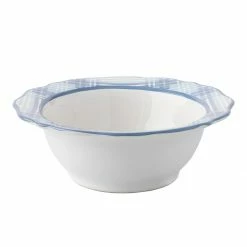 Juliska Mother's Day Chambray Tartan Cereal/Ice Cream Bowl