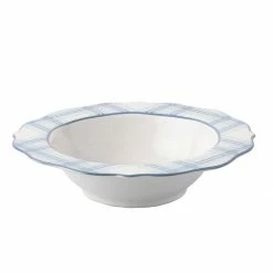 Juliska Mother's Day Chambray Tartan Serving Bowl