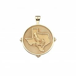 Jane Win TEXAS JW ORIGINAL PENDANT COIN