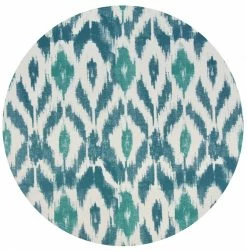 Tisch New York Ikat Placemat, Aegean