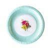 Only On The Avenue Lyford Cay Flora Paper Dinner Plate, Set Of 8 Live