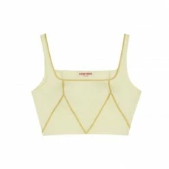 EMPORIO SIRENUSE Cinderella Aztec Top, Sunny Lime Wear