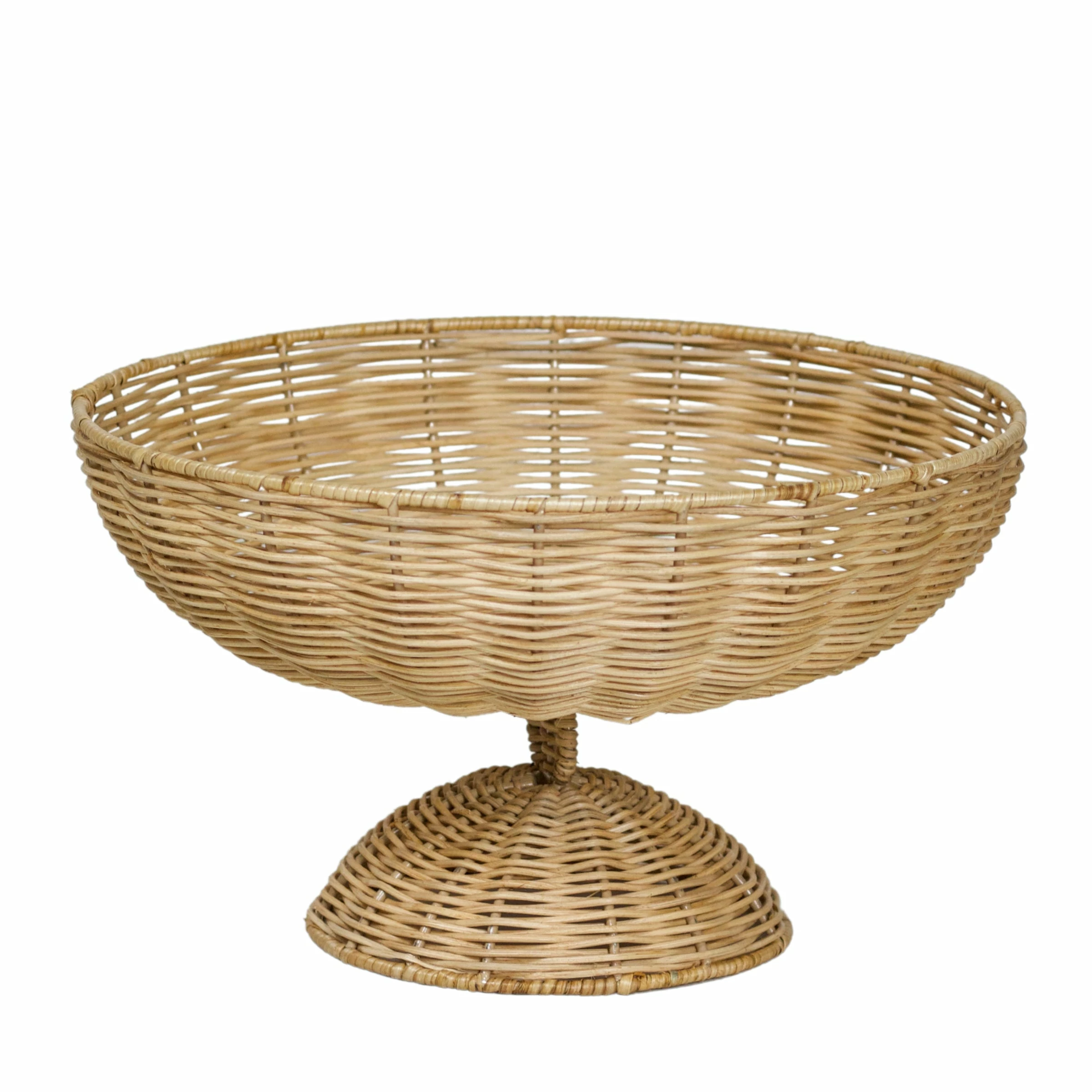 Only On The Avenue Live Rattan Fruit Basket Urn 1 Only On The Avenue Live Rattan Fruit Basket Urn