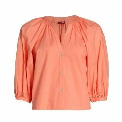 Staud Wear Dill Top, Grapefruit