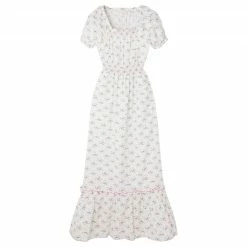Loretta Caponi Wear Stefania Dress, Romantic Roses