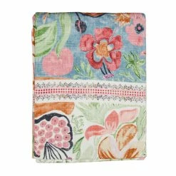 D'Ascoli Lotus Tablecloth, Pink Live