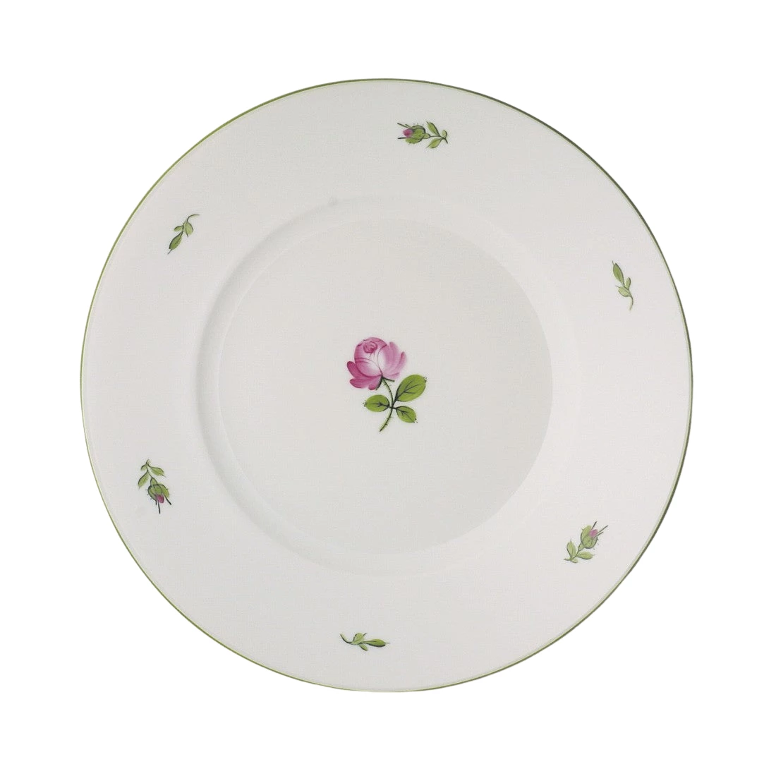 Augarten Porcelain Dinner Plate 28 Cm, Viennese Rose Dinnerware 1 Augarten Porcelain Dinner Plate 28 Cm, Viennese Rose Dinnerware