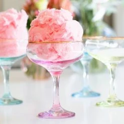 Vietri Coupe Champagne Glass (Multiple Colors), Single