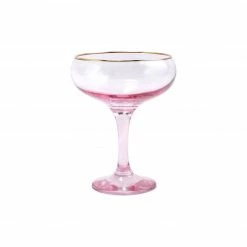 Vietri Coupe Champagne Glass (Multiple Colors), Single