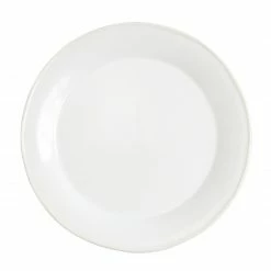 Vietri Chroma White Dinner Plate Live