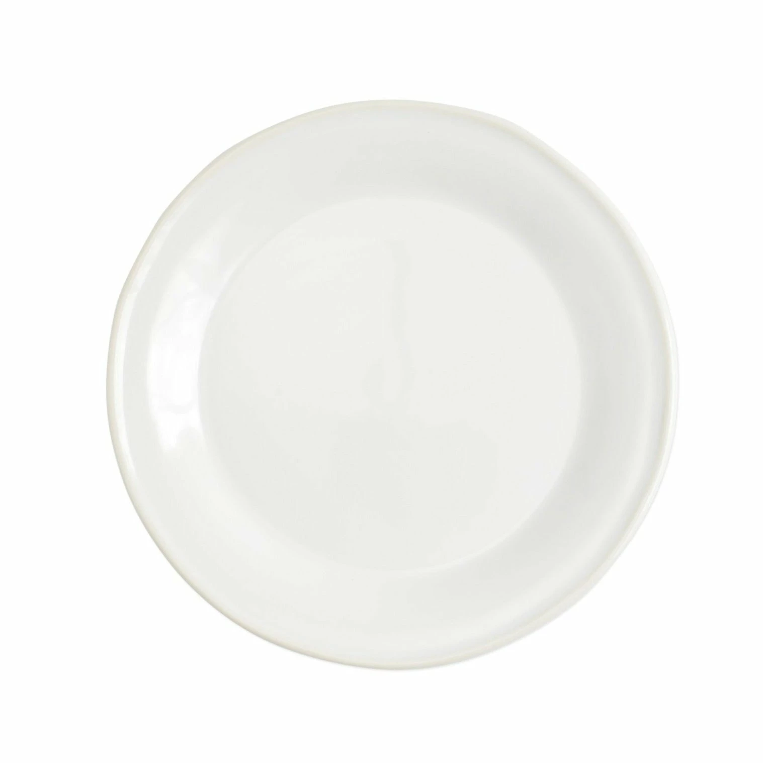 Vietri Live Chroma White Salad Plate 1 Vietri Live Chroma White Salad Plate