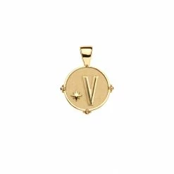 Jane Win JW Letter Coin Pendant Wear 48 Jane Win JW Letter Coin Pendant Wear