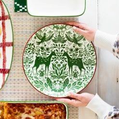 Vietri Mistletoe Medium Serving Bow