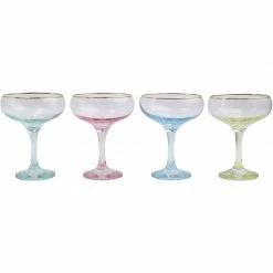 Vietri Coupe Champagne Glass (Multiple Colors), Single
