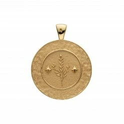 Jane Win VIRGO JW Zodiac Pendant Coin (Aug 23 - Sep 22)