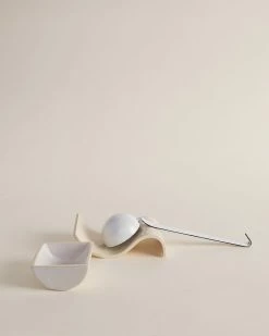 Virginia Sin Salt Cellar And Spoon Rest Set Live