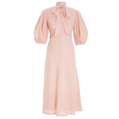 Zimmermann Dancer Day Midi Dress, Blush Wear
